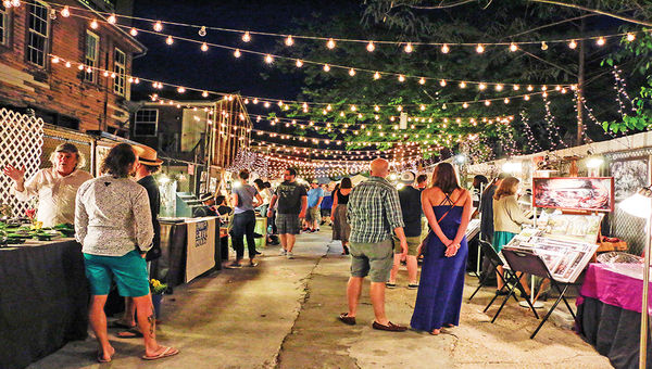 Frenchmen Street Art Market in the Marigny neighborhood. Frenchmen Street Art Market in the Marigny neighborhood.