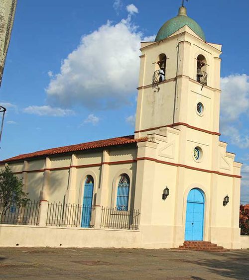 A church in the city of Vinales in the western part of Cuba, a stop on several Cuban itineraries. A church in the city of Vinales in the western part of Cuba, a stop on several Cuban itineraries.