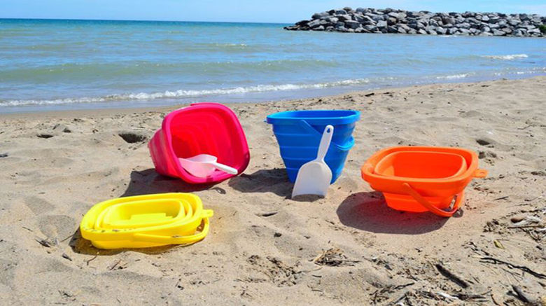 What's New, What's Hot is Travel Weekly's look at useful and fun travel gadgets, edited by Joe Rosen. First up, the Packable Pail. This collapsible, space-saving silicon bucket fits easily into a suitcase or, better yet, a beach bag. Kids will love it for building sand castles, mud pies or collecting sea shells, while adults can find any number of uses for it, including as an on-the-go dog dish. FDA food safe and BPA free, this product is washable, foldable and durable, and comes in a variety of colors.