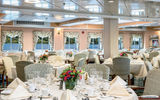The dining room on Pearl Seas Cruises' Pearl Mist.