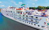 The Pearl Mist is one of the few coastal cruise ships to have individual balconies.