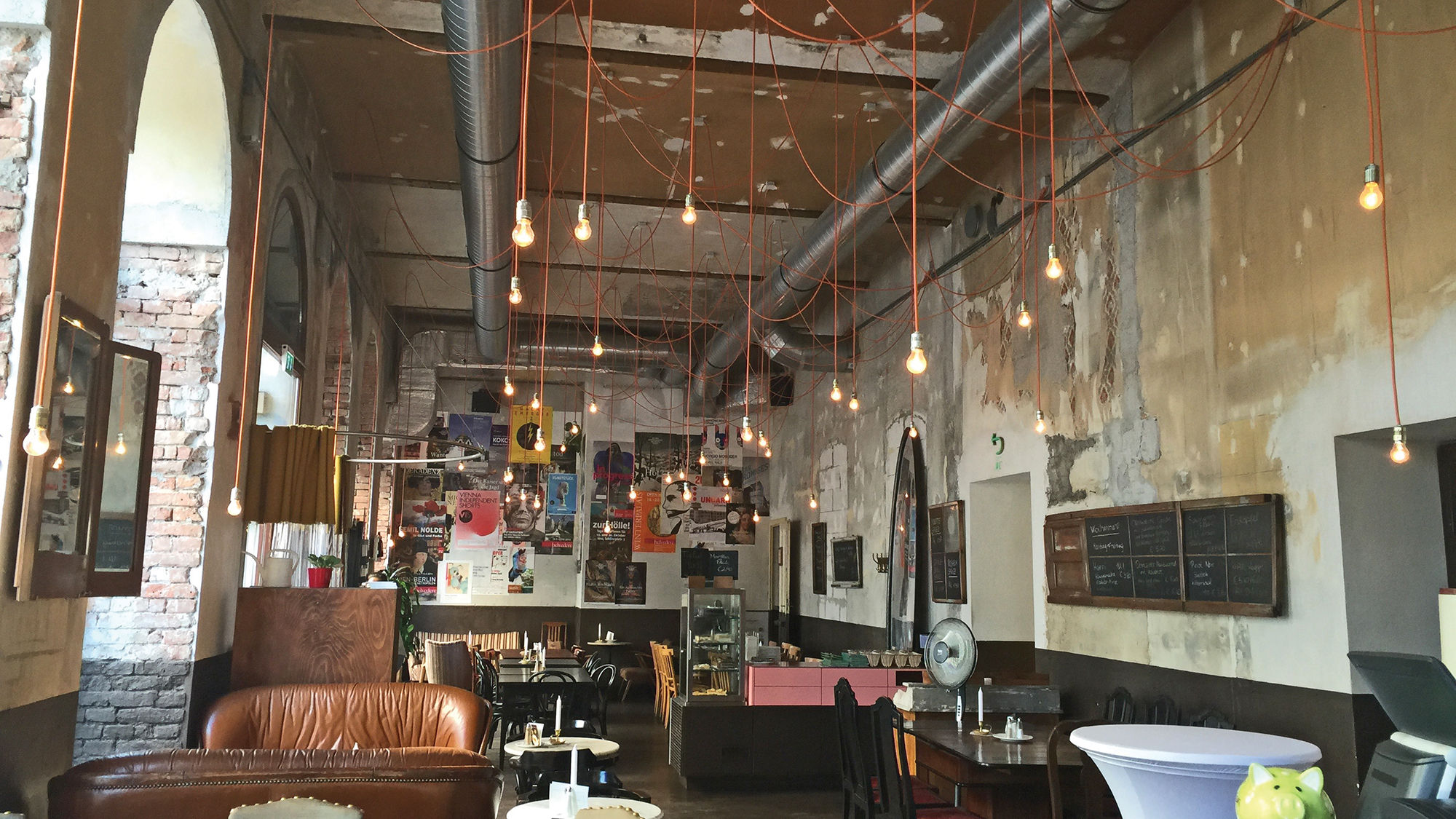 A tour stop for traditional wiener schnitzel in a less traditional venue.