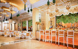 At the Wynn, Wing Lei's refined Chinese menu includes lower-calorie dishes like garlic beef tenderloin and pan-seared striped bass.