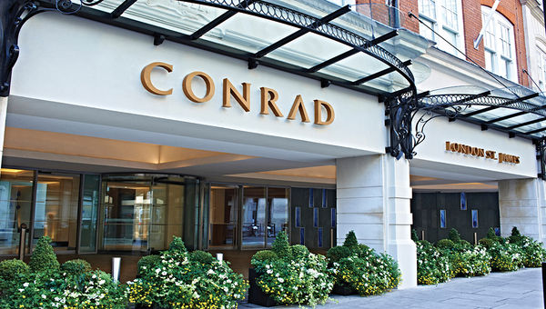 The Conrad London St. James encourages and even rewards the taking of selfies. The Conrad London St. James encourages and even rewards the taking of selfies.