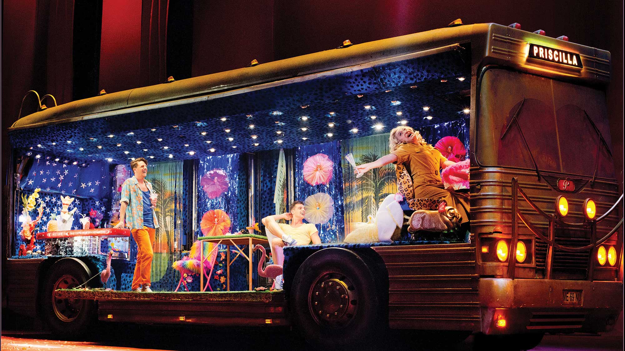 A scene from "Priscilla Queen of the Desert — The Musical."