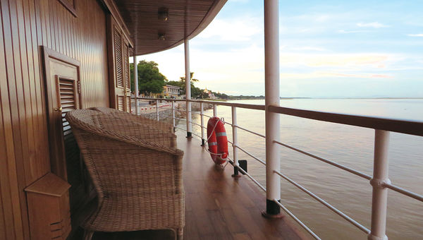A view from the deck of the Kalaw Pandaw. A view from the deck of the Kalaw Pandaw.