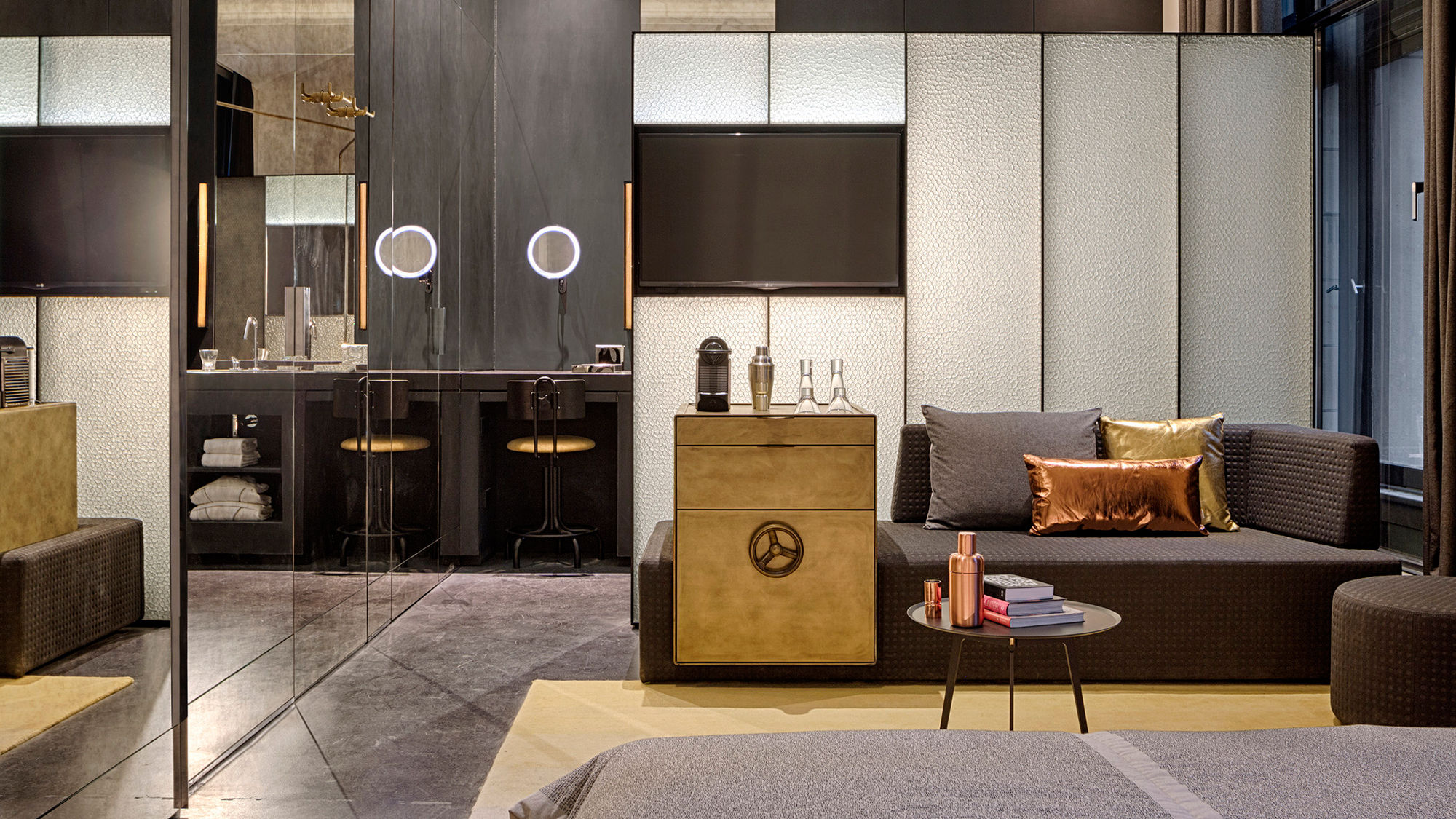 The W Amsterdam's first guestrooms opened on Thursday.
