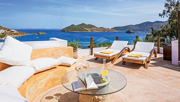 Petra Hotel & Suites on Patmos Island. Petra Hotel & Suites on Patmos Island.