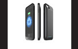 The PhoneSuit Elite rechargeable battery case delivers up to a 130 percent charge within two hours of implementation, in addition to offering automatic off at 100 percent charging; iTunes synch; pass-through charging that enables you to power up the device and your phone simultaneously; and touch controls. The case, which the manufacturer maintains can withstand ''drops and impacts from virtually any angle,'' is made of polycarbonate and rubber composite materials, with a soft-touch rubber coating.