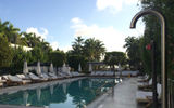 A serene, early-morning view of the Nautilus' pool.