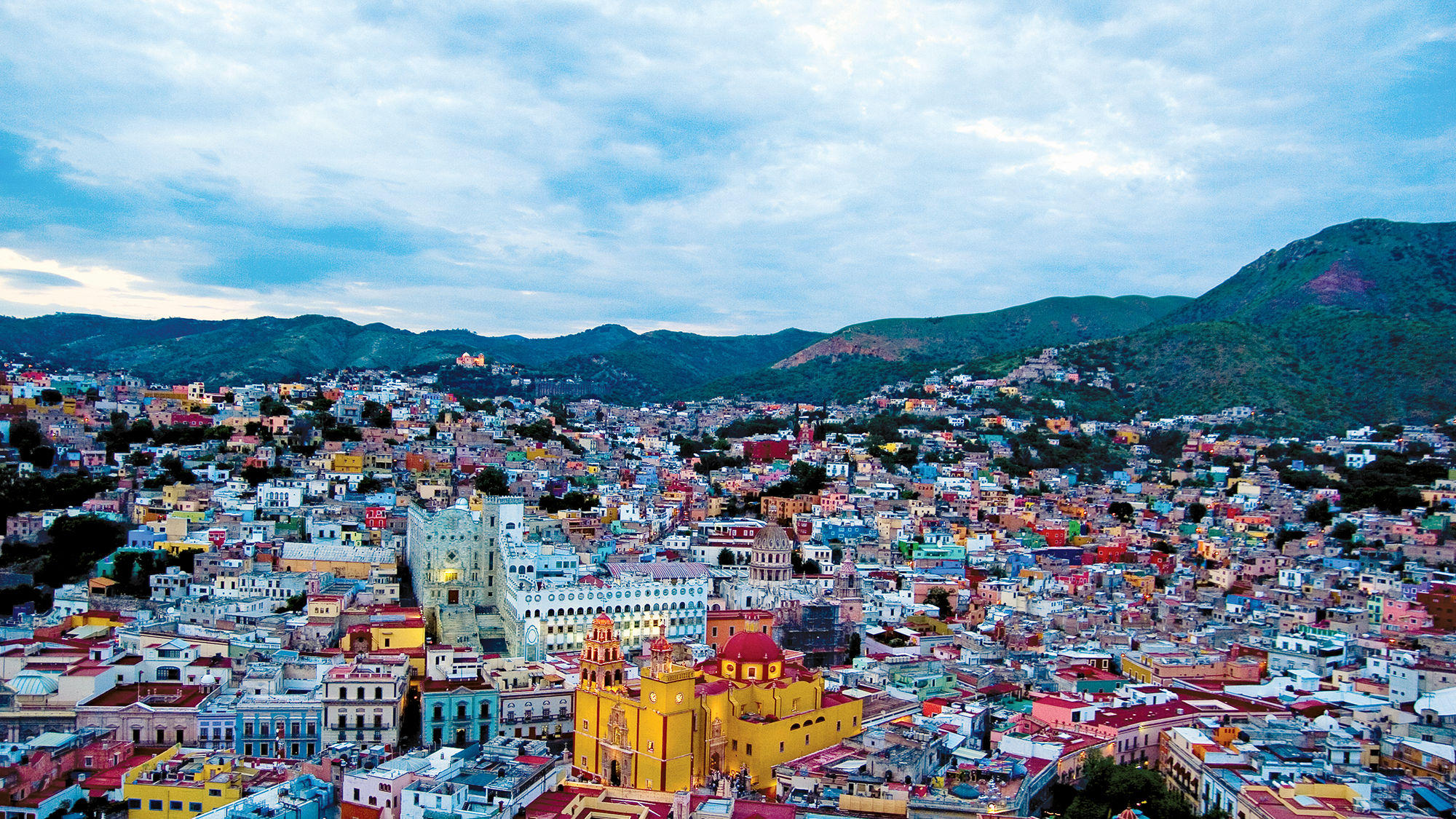 Guanajuato City, a Unesco World Heritage  city, was founded 400 years ago.