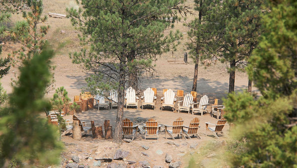 Fire pits went unlit at the height of last summer's fire season, but they still provided a social hub at the campgrounds. Fire pits went unlit at the height of last summer's fire season, but they still provided a social hub at the campgrounds.