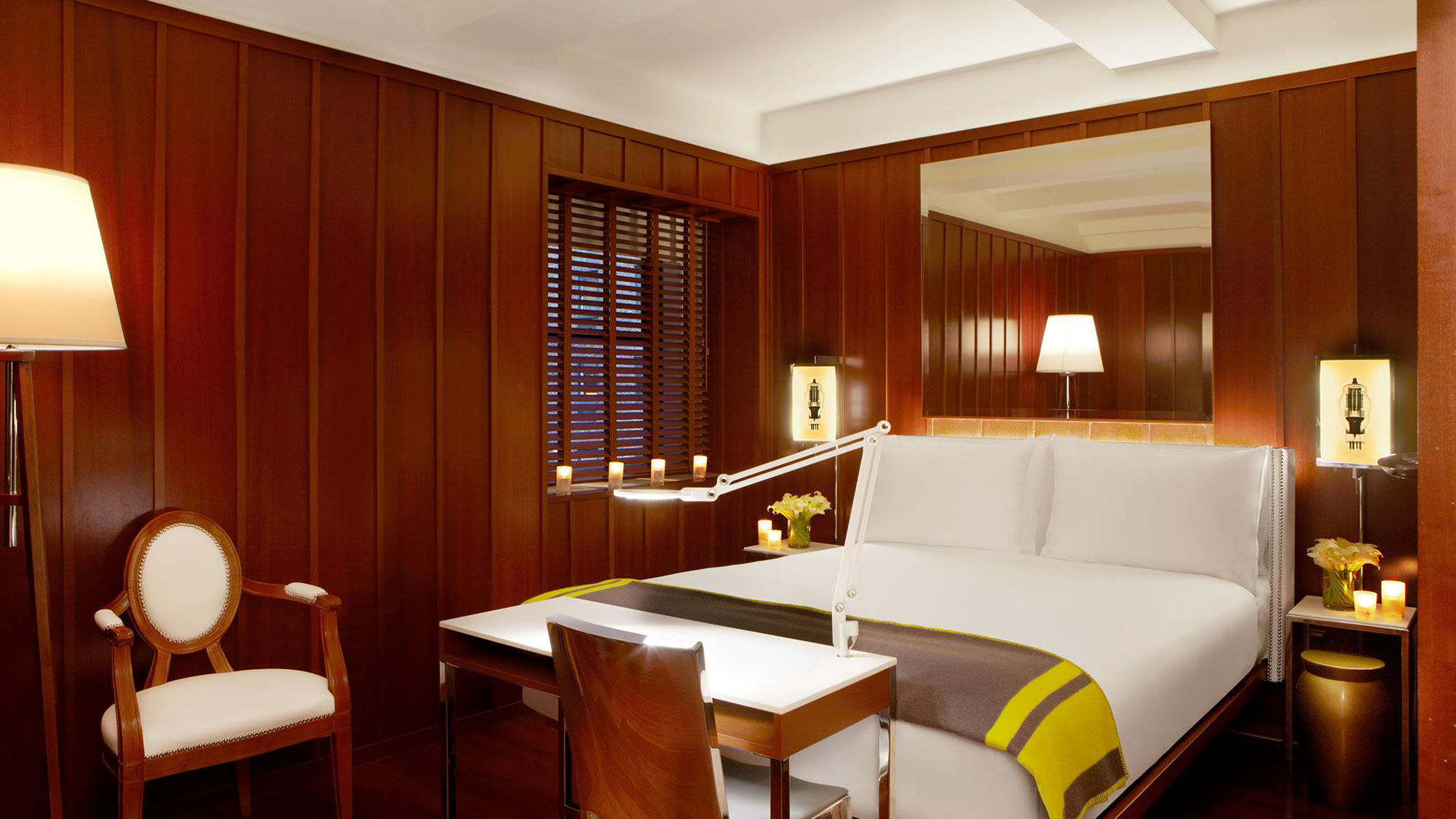 A guestroom at the Hudson.