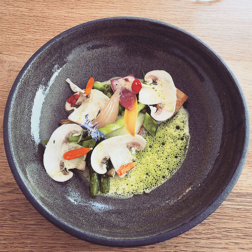 Soup at L’Air du Temps, where chef Sang-Hoon Degeimbre puts an Asian-inspired twist on regional specialties. Soup at L’Air du Temps, where chef Sang-Hoon Degeimbre puts an Asian-inspired twist on regional specialties.