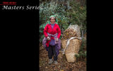 A woman and her basket of leaves near Khumjung in the Himalayas.