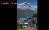 The town of Lukla in the Himalayas.