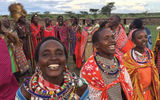 Master Series contributor Abe Peck traveled to Kenya in November as part of the Africa Travel Association's World Congress and fam program, in conjunction with Kenya's Ministry of East African Affairs, Commerce and Tourism and the Kenya Tourism Board. Pictured here, the Maasai people in Kenya.
