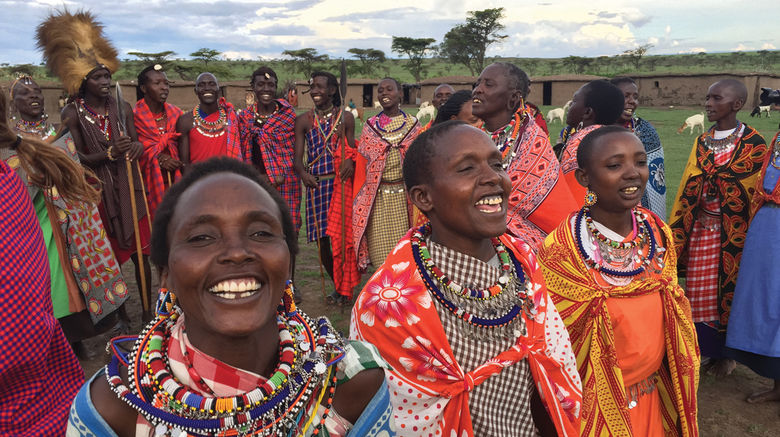 Master Series contributor Abe Peck traveled to Kenya in November as part of the Africa Travel Association's World Congress and fam program, in conjunction with Kenya's Ministry of East African Affairs, Commerce and Tourism and the Kenya Tourism Board. Pictured here, the Maasai people in Kenya.