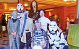 The Marcker family from Winnipeg dressed the part during the Star Wars Day at Sea.