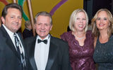 Kevin Froemming of Playa Hotels & Resorts, Jack Richards and Kimberly Daley of Pleasant Holidays and Suzanne Aresco of AAA Allied Group.