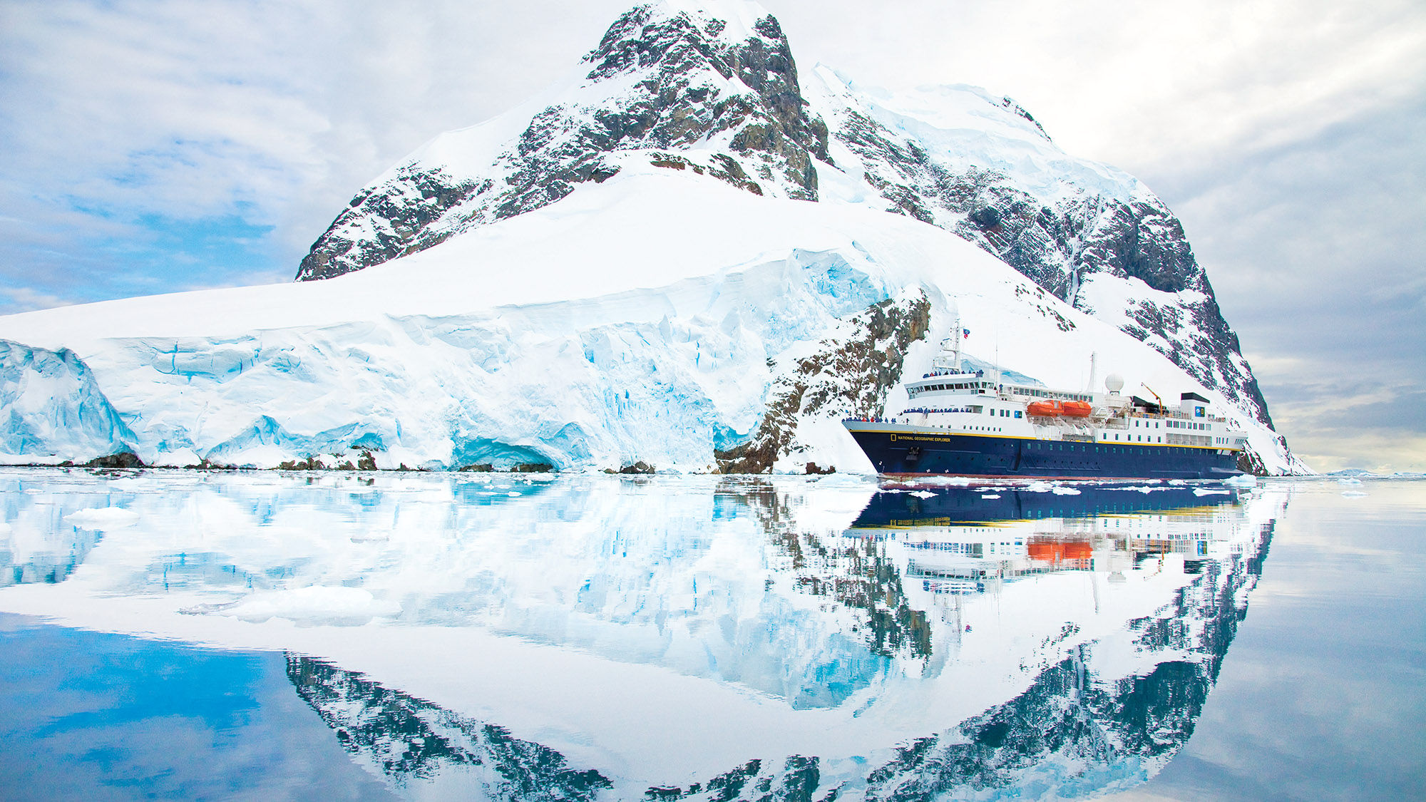 Lindblad Expeditions, in connection with National Geographic, supports conservation efforts, such as this one in Antarctica.