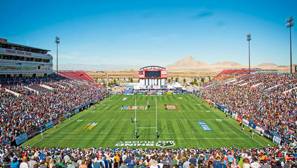 Sam Boyd Stadium should have close to 80,000 fans for the USA Sevens tournament in March.