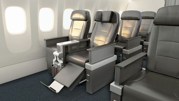 American Airlines plans premium economy seats in all planes by 2018. American Airlines plans premium economy seats in all planes by 2018.