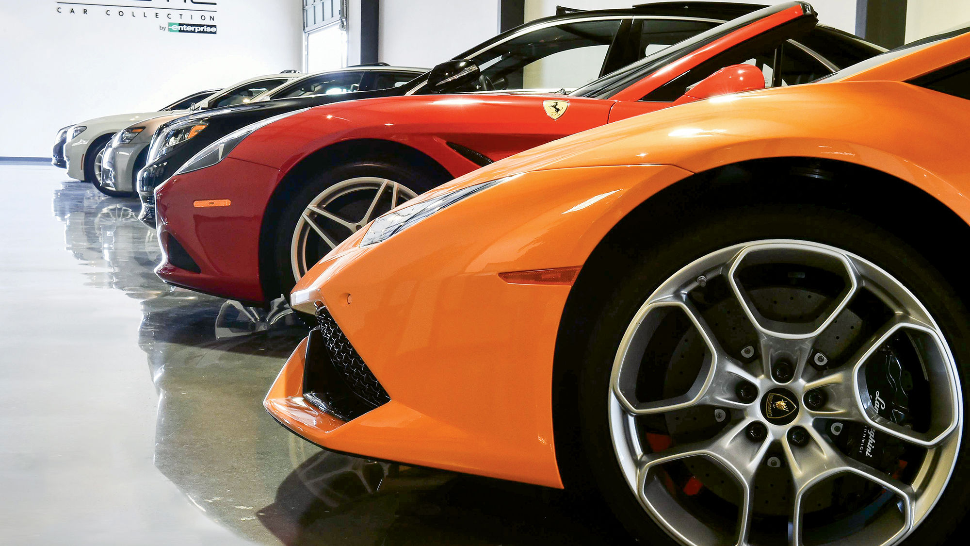 Enterprise now has 30 locations for its Exotic Car Collection, which rents out high-end vehicles.