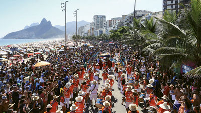 The threat of the Zika virus didn’t keep revelers away from Rio’s Carnival celebrations earlier this month.