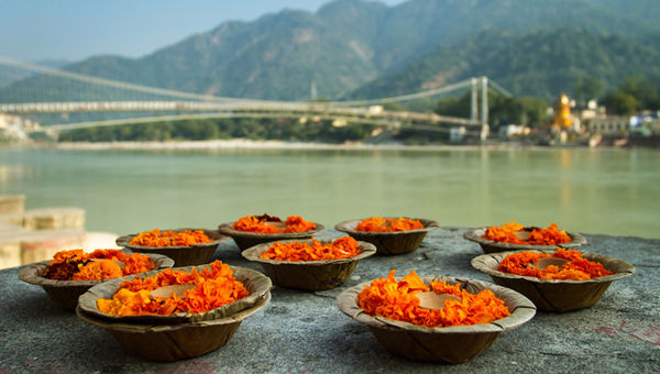 Pandaw River Expeditions' Ganges river cruise includes a visit to Bhagalpur (a view from which is pictured), a riverside town known for its silk production