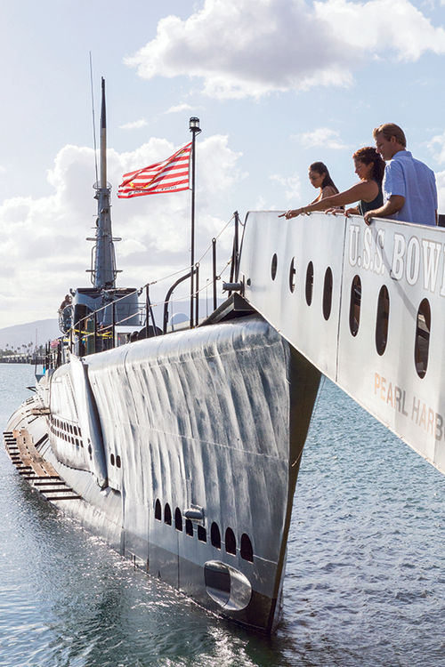 The Bowfin Submarine Museum & Park gives visitors a taste of what it’s like to be inside a sub. The Bowfin Submarine Museum & Park gives visitors a taste of what it’s like to be inside a sub.