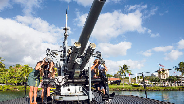 Pearl Harbor remains the top destination for Hawaii vacationers. Pearl Harbor remains the top destination for Hawaii vacationers.
