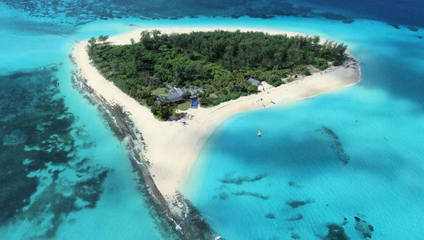 Thanda Island is surrounded by its own private coral reef, with an exclusive-use zone extending over a half-mile that can be explored with a snorkel and mask straight from the beach. Thanda Island is surrounded by its own private coral reef, with an exclusive-use zone extending over a half-mile that can be explored with a snorkel and mask straight from the beach.