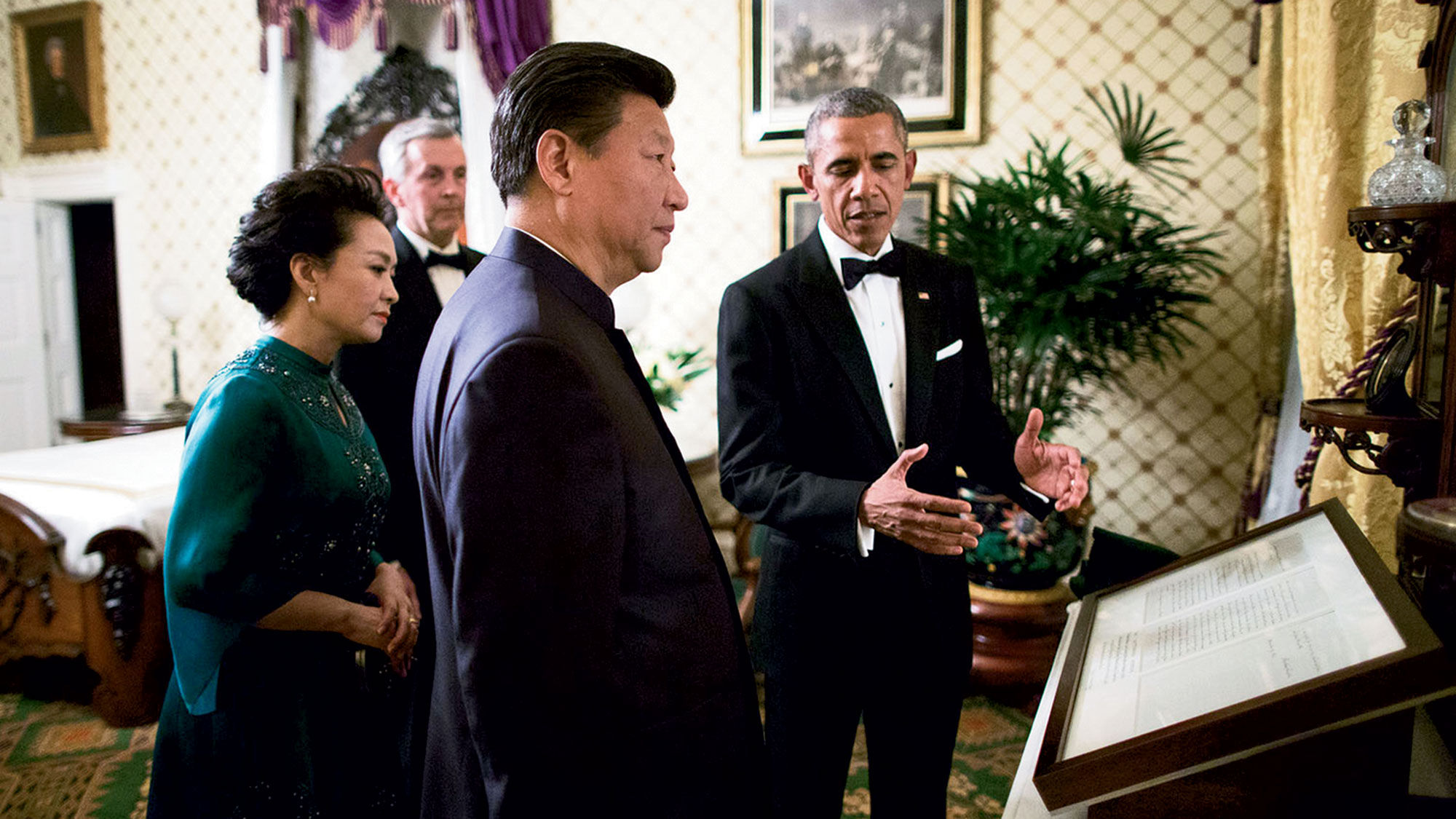China President Xi Jinping and his wife, Peng Liyuan, were guests at the White House during an official state visit in September, during which Xi and President Obama designated 2016 as the U.S.-China Tourism Year.