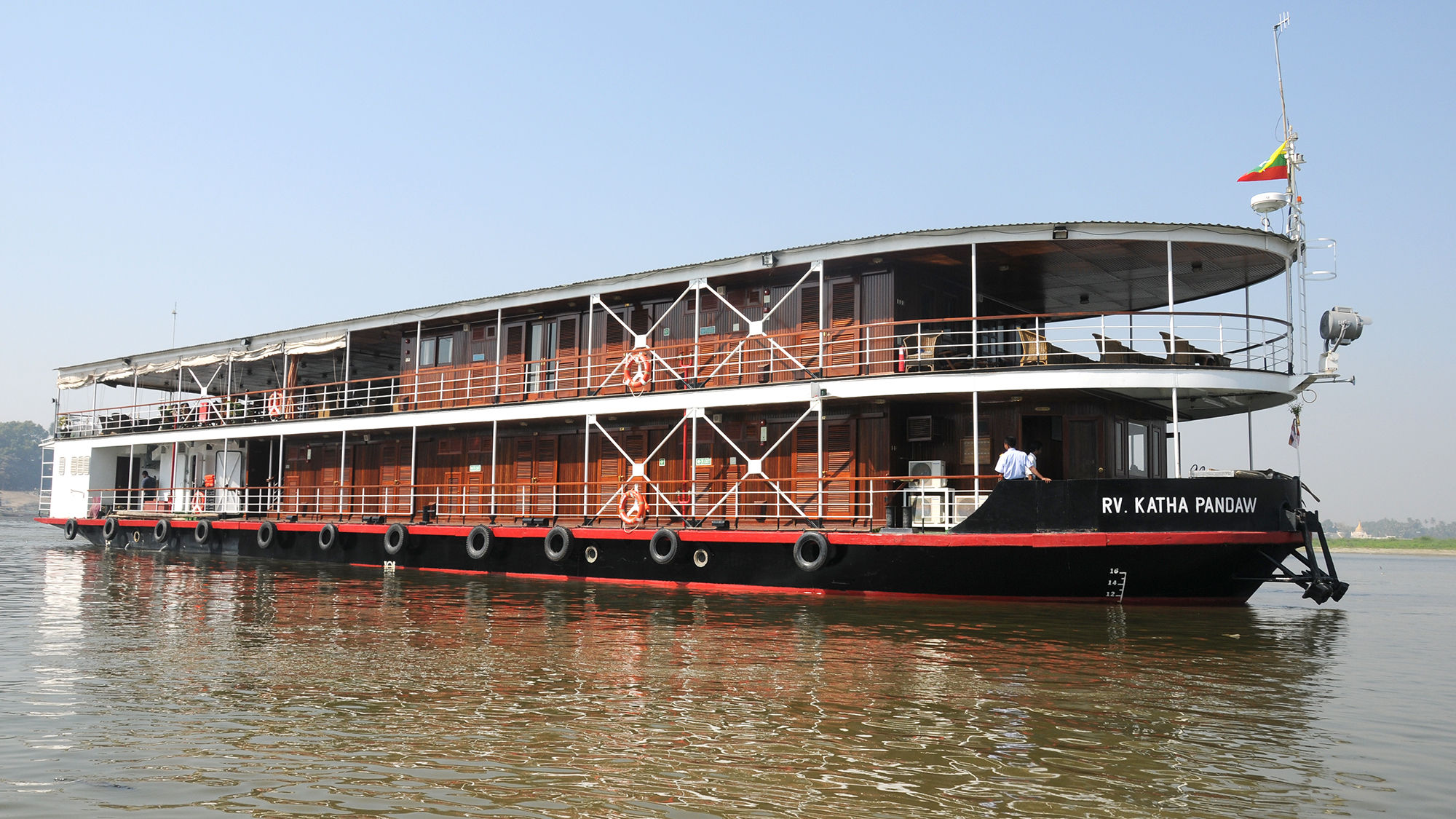 Pandaw's Katha Pandaw will sail the new Borneo itinerary.
