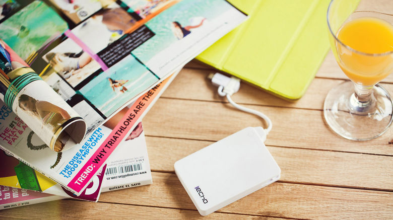What's New, What's Hot is Travel Weekly's look at useful and fun travel gadgets, edited by Joe Rosen. First up, the PowerConnect-Dual battery pack, which serves the best of two worlds, combining as it does both an Apple Lightning and micro-USB connectors. This universality enables it to power virtually all mobile electronic devices. Small enough to fit into a pocket or purse, it promises up to 10 hours of usage time and will fully charge your device two times over with its 4000 mAH of power.