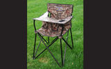 For on-the-go parents with little one in tow, the Ciao! Baby Portable High Chair will have them and their kids sitting pretty when they are traveling, visiting family or friends or even camping out. The light-weight product features one-piece construction that requires no assembly; a clear vinyl tray cover that wipes clean; built-in cup holder; and comfortable lap belt. According to the manufacturer, the chair, which comes in 10 colors, is suited for children age 3 and under.