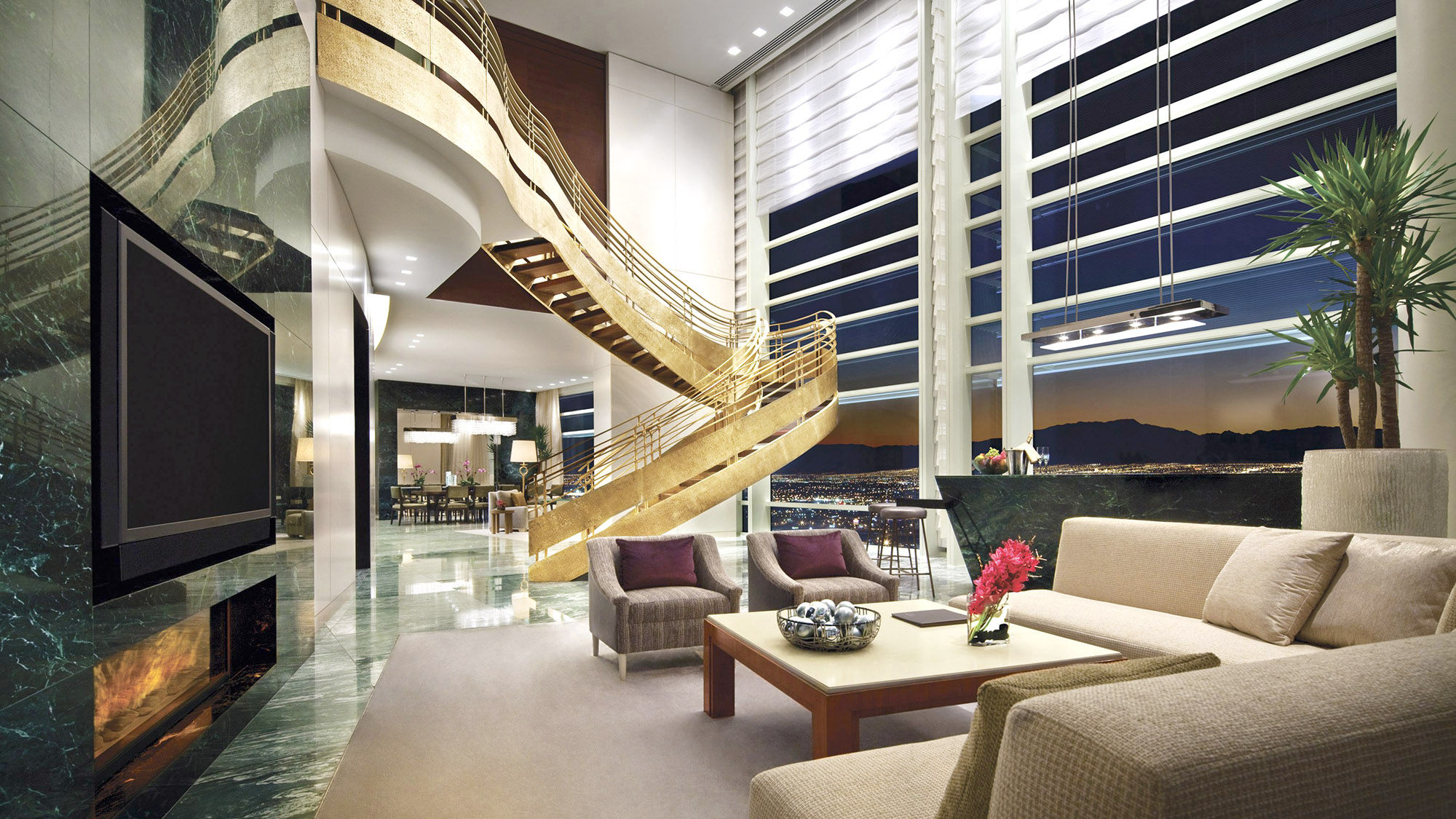 The Aria Sky Suites were awarded the top honor of five stars by Forbes Travel Guide in 2016.
