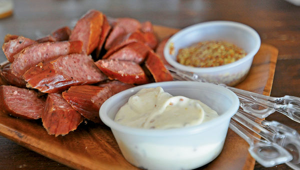 Turkey sausage from Levinsky’s Sausage Boutique. Turkey sausage from Levinsky’s Sausage Boutique.