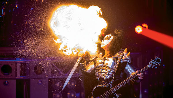 Gene Simmons and Kiss had a residency at the Joint at Hard Rock Hotel & Casino. Gene Simmons and Kiss had a residency at the Joint at Hard Rock Hotel & Casino.
