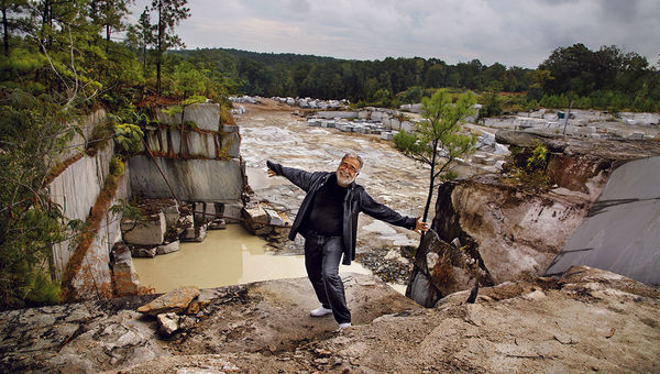 Massoud Besharat, who was born in Iran, owns a granite quarry in Elberton, Ga. Massoud Besharat, who was born in Iran, owns a granite quarry in Elberton, Ga.