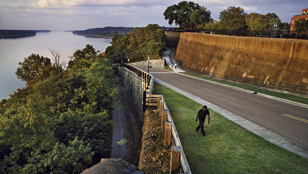Natchez, Miss., on the Mississippi River, thrived as a cotton and sugar port; the population has fallen by a third since its 1960 peak. Natchez, Miss., on the Mississippi River, thrived as a cotton and sugar port; the population has fallen by a third since its 1960 peak.