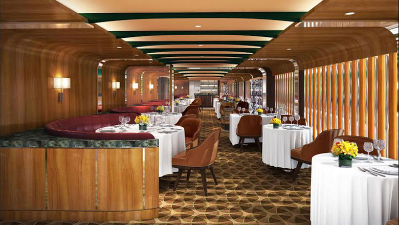 The Grill by Thomas Keller will take te space now occupied by Restaurant 2 on the Seabourn Quest.