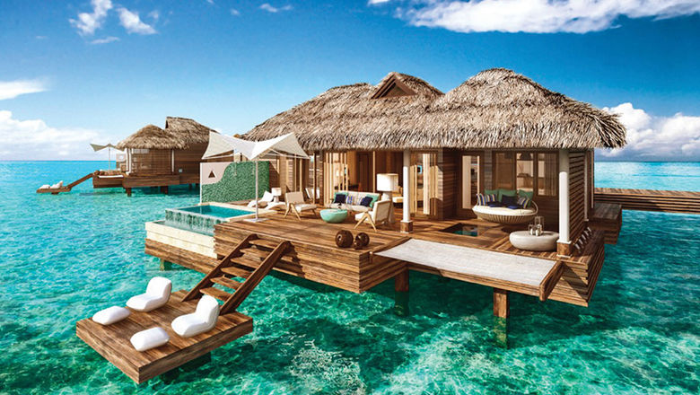 Sandals taking reservations for overwater suites at Jamaica resort