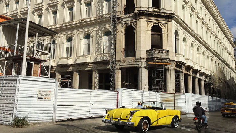 Kempinski is refurbishing the Hotel Manzana de Gomez in Old Havana.