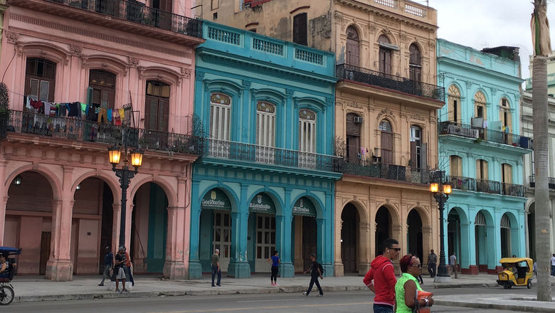 Homes in Old Havana.