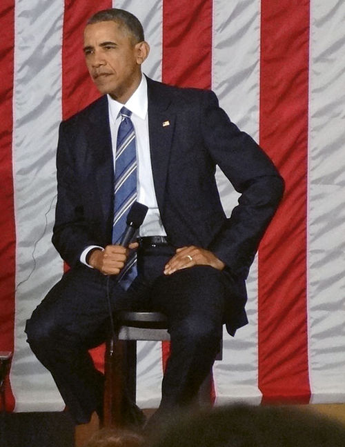 President Obama during a Q&A session in Havana. President Obama during a Q&A session in Havana.
