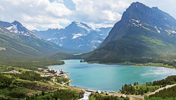 Glacier National Park in Montana drew 2.4 million visitors last year.