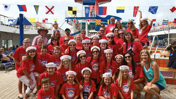 Susan’s Sensations, a dance troupe booked by Robin Smith’s Dancin’ at Sea, was on the Carnival Elation in 2015 and had an opportunity to perform on the ship. Susan’s Sensations, a dance troupe booked by Robin Smith’s Dancin’ at Sea, was on the Carnival Elation in 2015 and had an opportunity to perform on the ship.