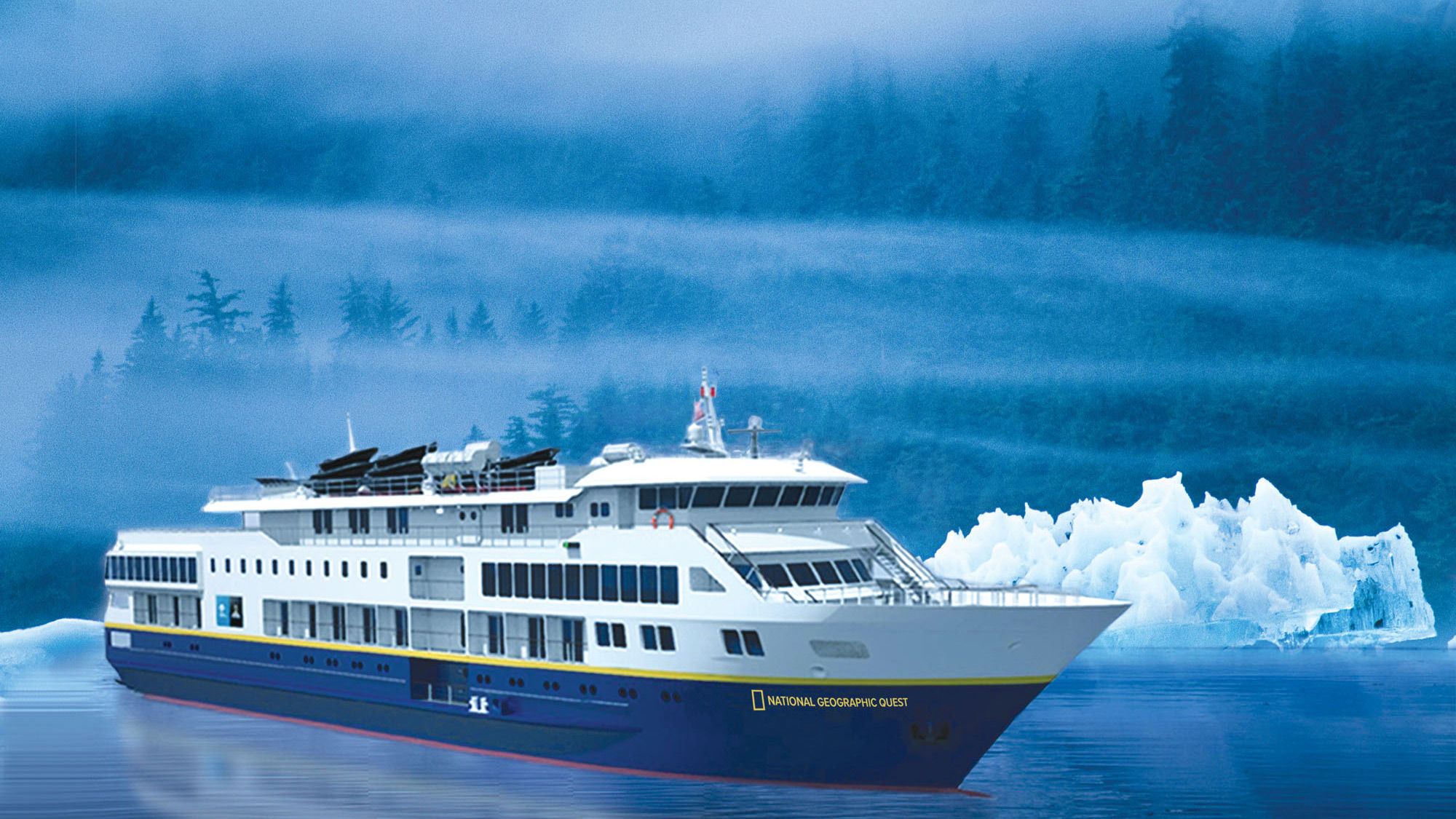 The National Geographic Quest is being built near Seattle by Nichols Brothers Boat Builders.